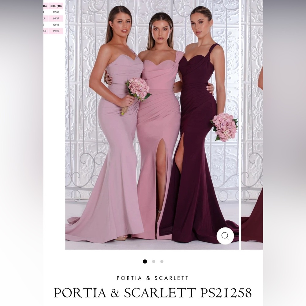 Mauve Portia & Scarlett bridesmaid dress size 6. Worn only once.